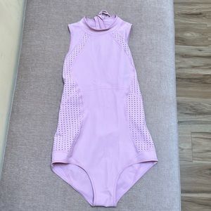Lululemon size 2 pink one-piece bathing suit